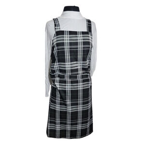 coco shay Plus Plaid Overall Dress sz plus 2XL